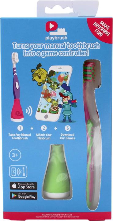 Image du produit Playbrush Embout de brosse à dents Vert