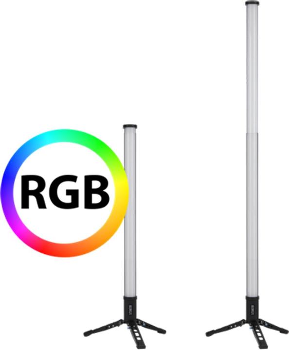 Actual product image Sirui Duken T120 Pro Telescopic RGB LED Light Bar 694-1142 mm with FB and App incl. Stand