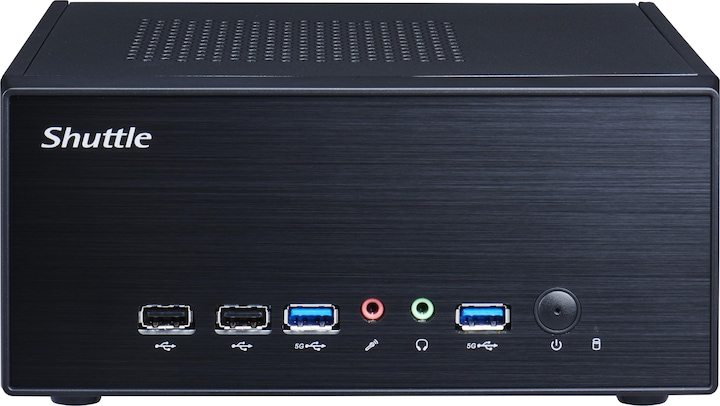 Produktbild Shuttle Barebone XPC slim XH610G2 LGA1700 2xSODIMM DDR5 2xM.2 2xHDMI 1xDP