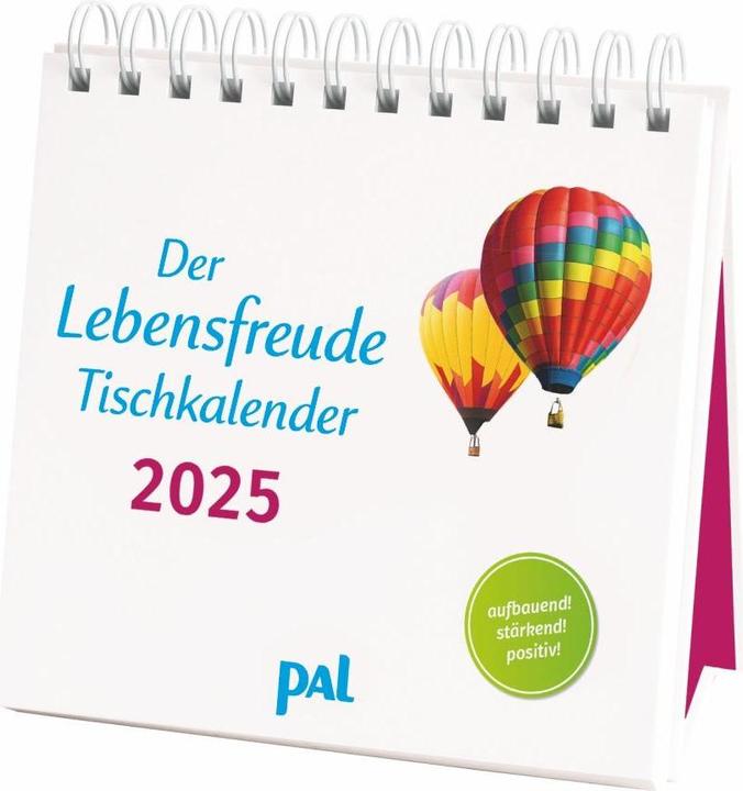 Actual product image The joie de vivre desk calendar 2025 (German)