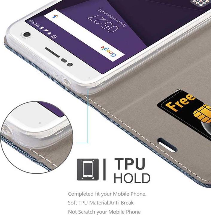 Actual product image Cadorabo Book Jeans Optics Cover (ZTE Blade V8)