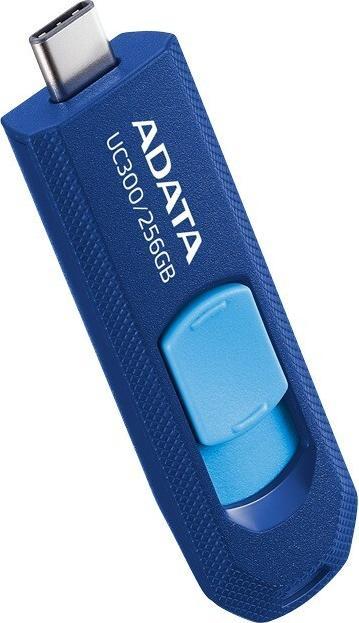 Productafbeelding Adata ACHO-UC300-256G-RNB/BL USB-stick USB Type-C 3.2 Gen 1 (3.1 Gen 1) Blauw (256 GB, USB-C)