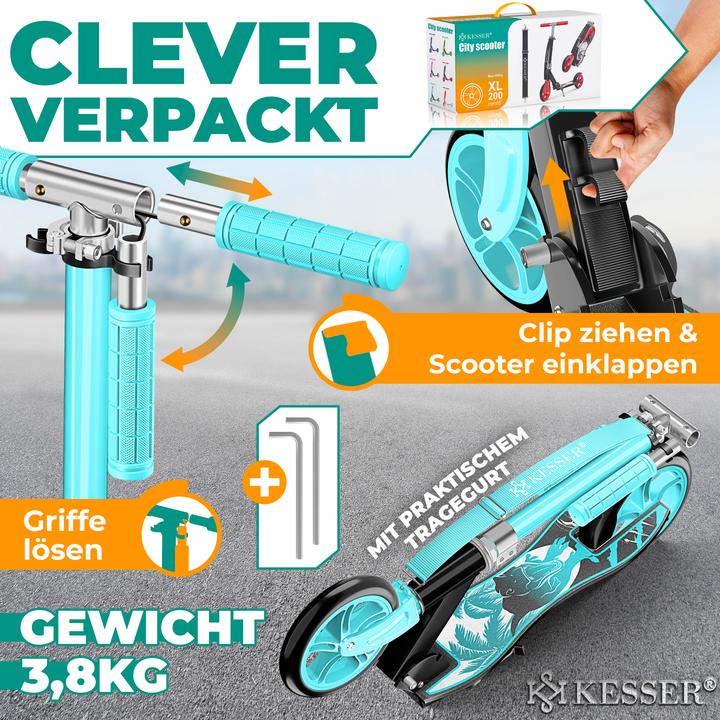 Produktbild Kesser Scooter Roller Kinderroller Cityroller Tretroller Kickroller