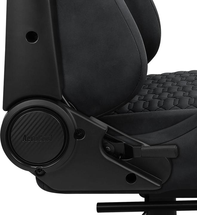 Produktbild AeroCool Royal AeroSuede Universal-Gamingstuhl Gepolsterter Sitz Grau
