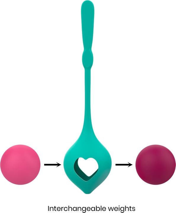 Immagine prodotto Ritual Allenatore del pavimento pelvico "Deva Pelvic Training (40 g, 60 g, 25 g)