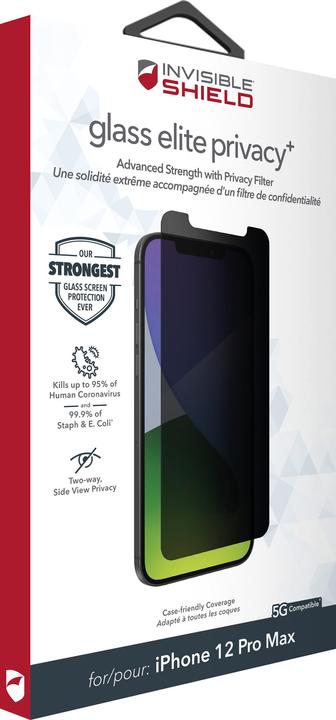 Produktbild Zagg Invisibleshield Glass Elite (1 Stück, Apple iPhone 12 Pro Max)