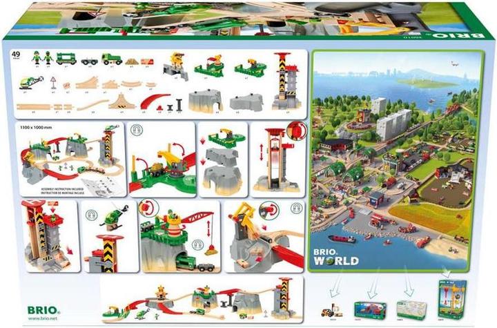 Actual product image Brio Cargo Mountain Set