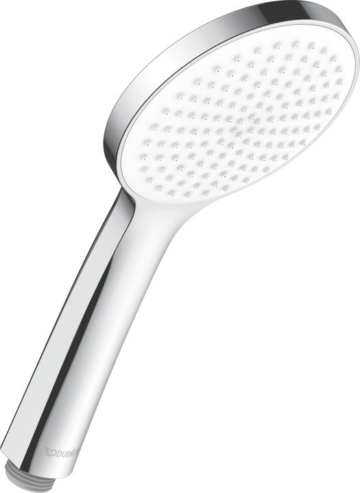 Duravit Handbrause 110, 1 jet, MinusFlow chrom / weiss (1 Strahlarten, 9.50 l/min)