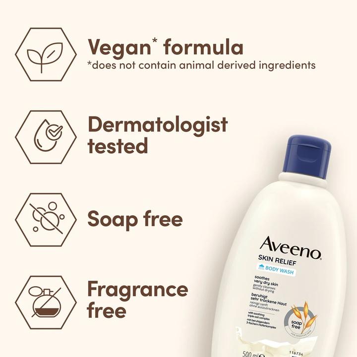Actual product image Aveeno Skin Relief (500 ml)