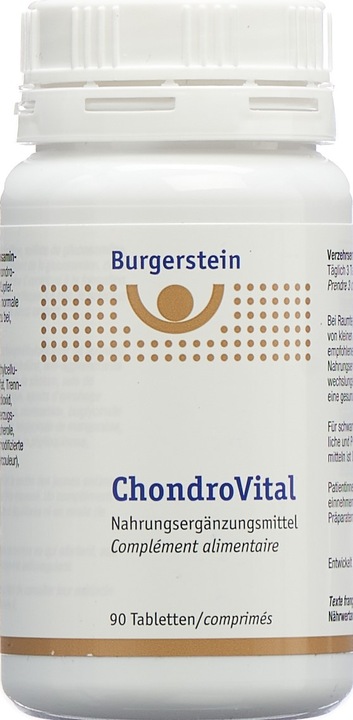Actual product image Burgerstein ChondroVital (1 Piece, Pills, 147 g)