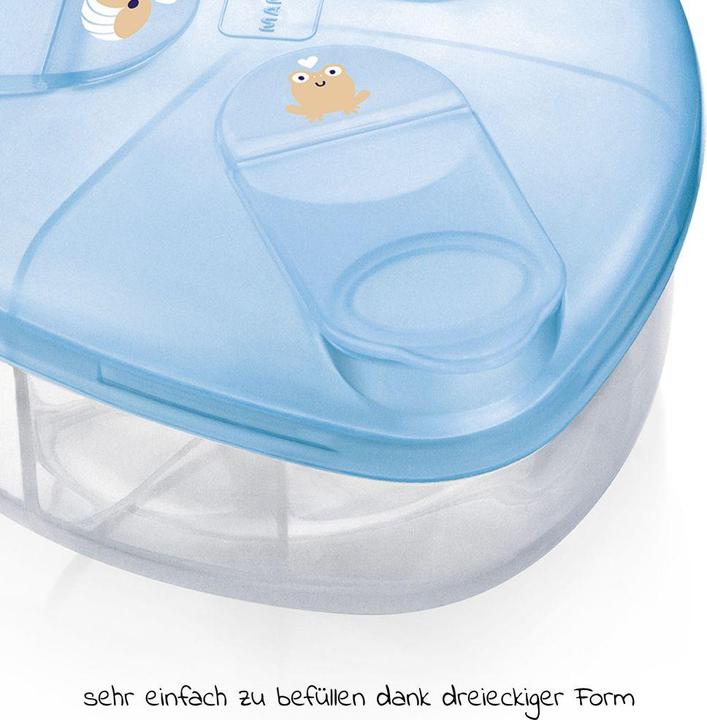 Image du produit MAM Milk Powder Box, distributeur de lait en poudre, baleine/grenouille