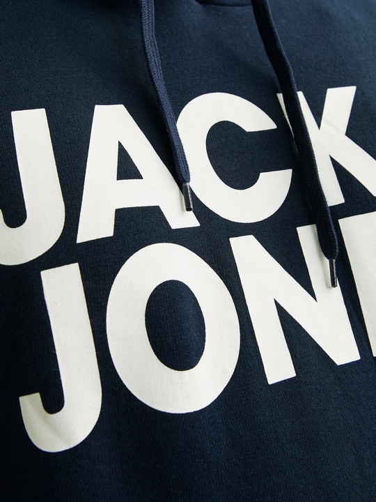 Produktbild Jack & Jones Basic Logo Plus Size Hoodie (8XL)