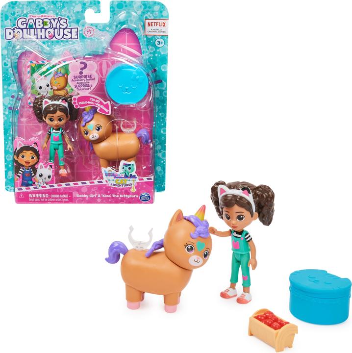 Actual product image Spin Master Gabby's Dollhouse Cat-tivity Pack - Kittycorn Horse