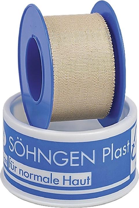 Image du produit Söhngen Rouleau de pansement Plast Dimensions : 2,5 cm x 5m (l x L) Couleur : marron (1 x)