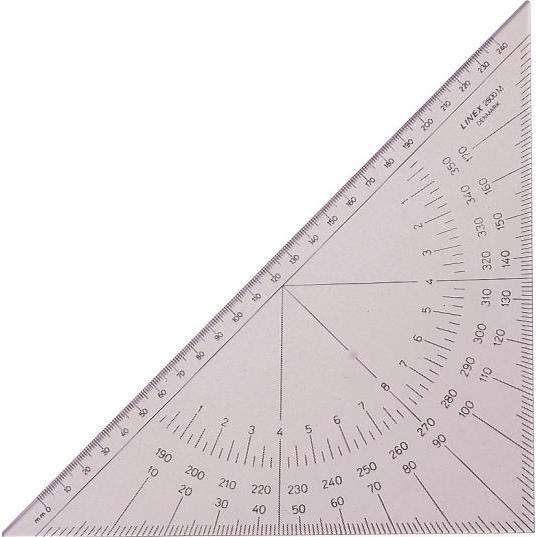 Linex, Lineal, Nautischer Winkelmesser 28 cm 2800M (280 mm)