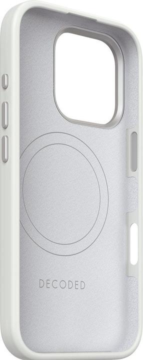 Produktbild Decoded AntiMicrobial Silicone Stacks Backcover with MagSafe for iPhone 16 Pro - Gray (Apple iPhone 16 Pro)