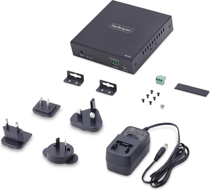Immagine prodotto StarTech .com IH2006-HDMI-RX, Ricevitore, Cablato, 3840 x 2160 Pixel, 60 Hz, Nero, Metallo