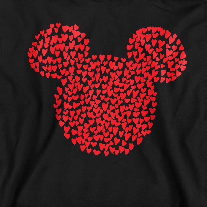 Produktbild Mickey Mouse Kapuzenpullover meliert Valentinstag (116)
