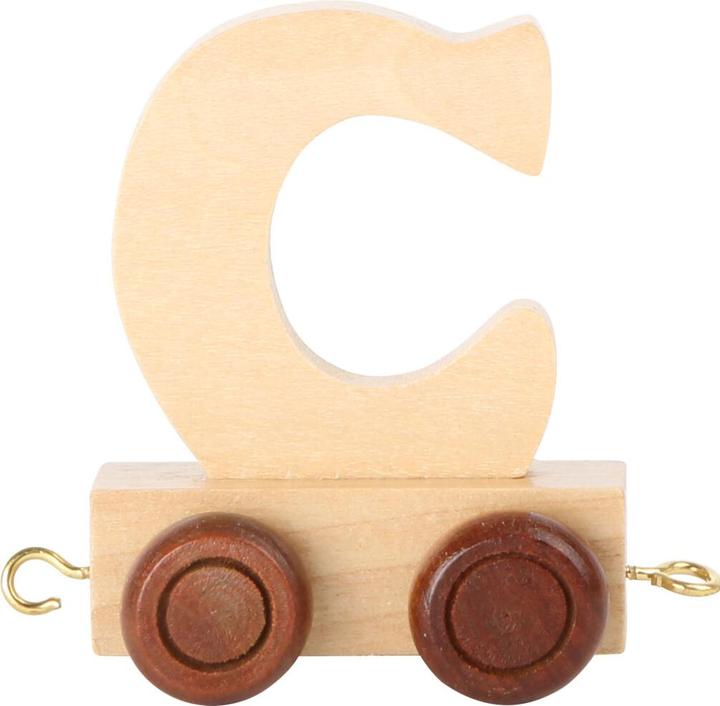 Actual product image small foot Letter C