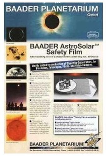 Actual product image Baader Planetarium AstroSolar solar filter
