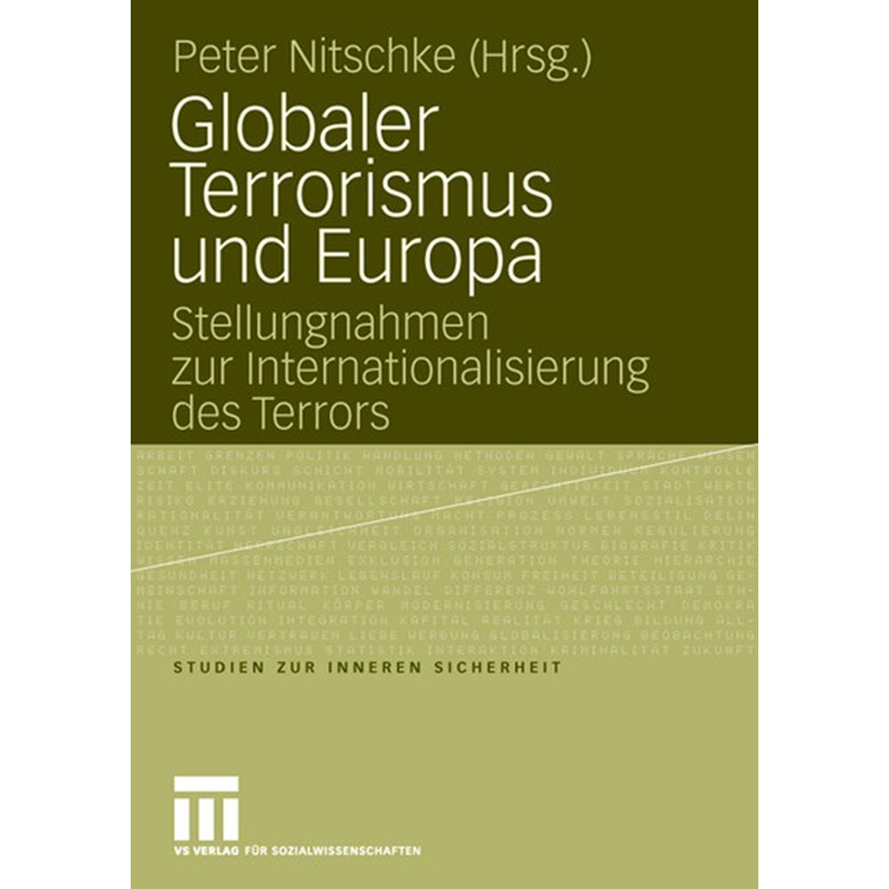 Globaler Terrorismus und Europa, Fachbücher von Peter Nitschke