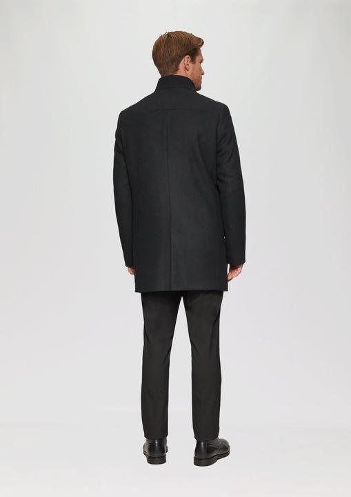 Actual product image S.Oliver Outdoor-Mantel Mantel aus Wollmix mit fixiertem Stepp-Einsatz