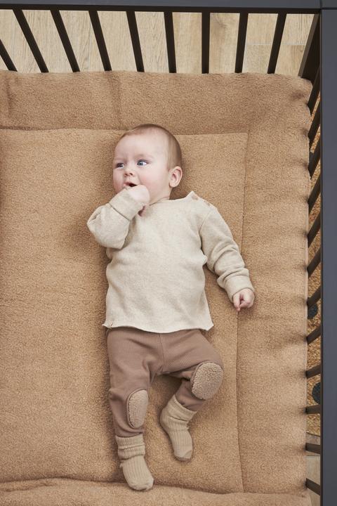 Produktbild Meyco bouclé Laufgittereinlage uni toffee (80 cm, 100 cm)