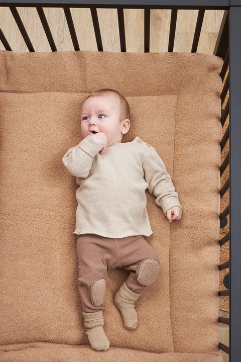 Actual product image Meyco bouclé playpen insert uni toffee (80 cm, 100 cm)