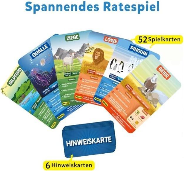 Produktbild HCM Kinzel 10 Mal darfst du raten - Welt der Tiere (Deutsch)