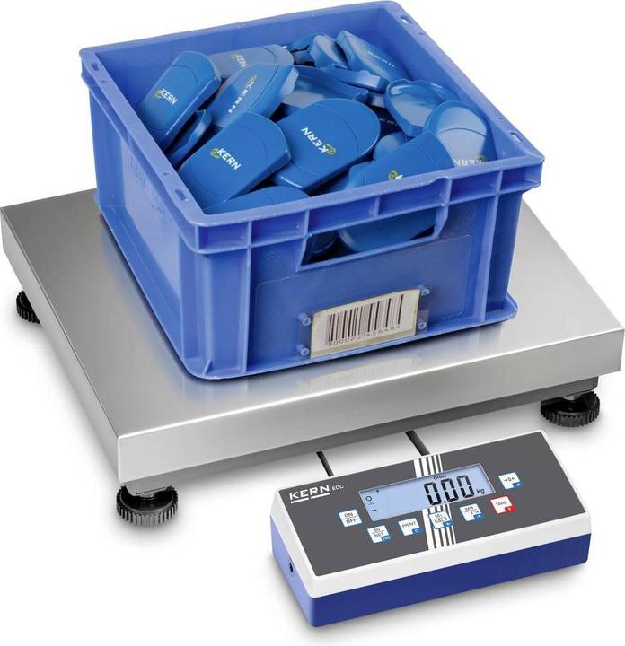 Actual product image Kern All-round package scale with practical flip/flop evaluation unit for optimum operability