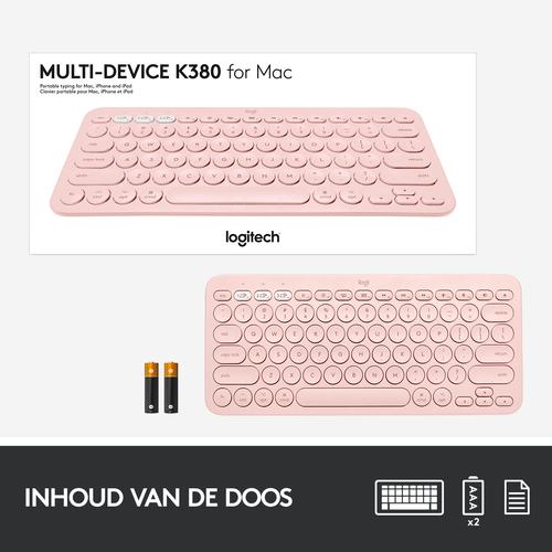 Actual product image Logitech K380 (Eng. Int., Wireless)