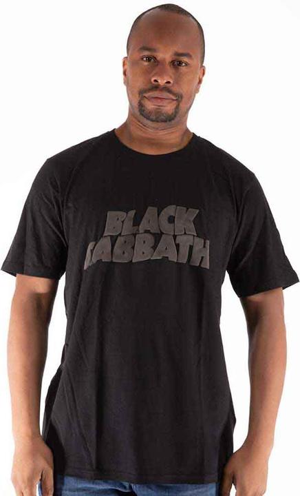 Actual product image Black Sabbath Wavy Logo - Hi-Build (XL)