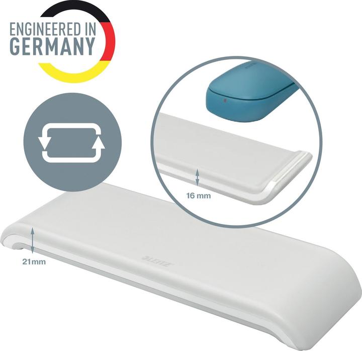 Actual product image Leitz Wrist rest in gray