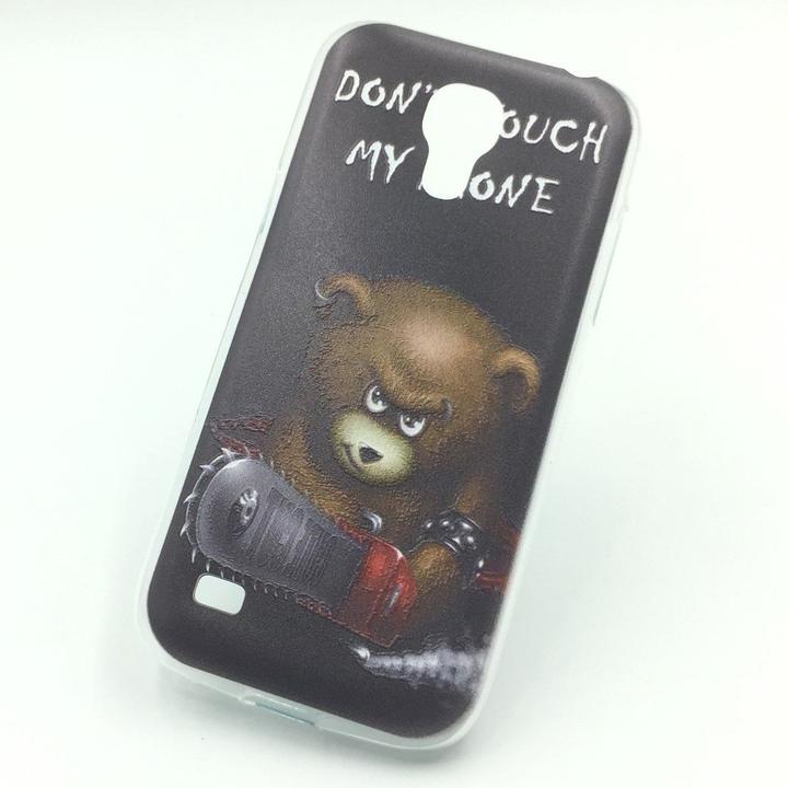 Produktbild König Design Schutz Handy Hülle für Samsung Galaxy S4 Mini Case Cover Bumper Etuis Schwarz (Samsung Galaxy S4 mini)