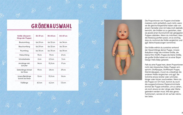 Produktbild Hej. Minimode – Süsse Puppenkleidung nähen 2 (Deutsch, Svenja Morbach, 2022)