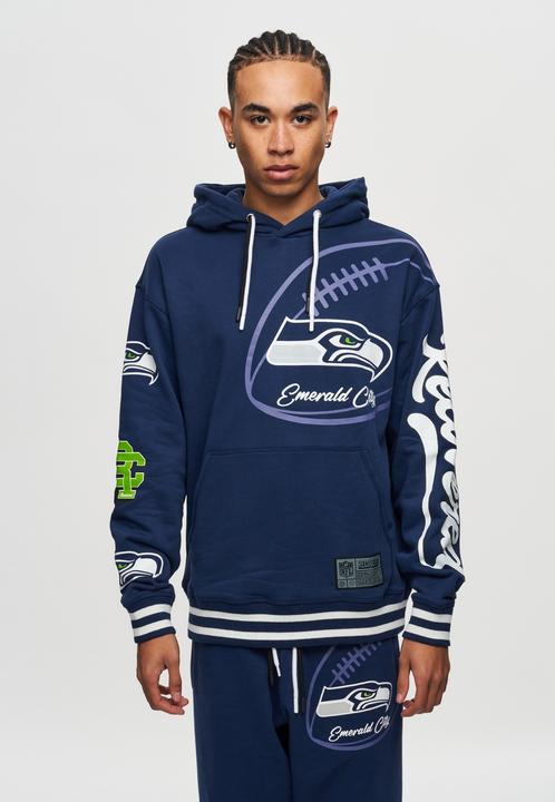 Immagine prodotto Recovered Re:coperta con cappuccio in pile - PATCHES Seattle Seahawks (M)
