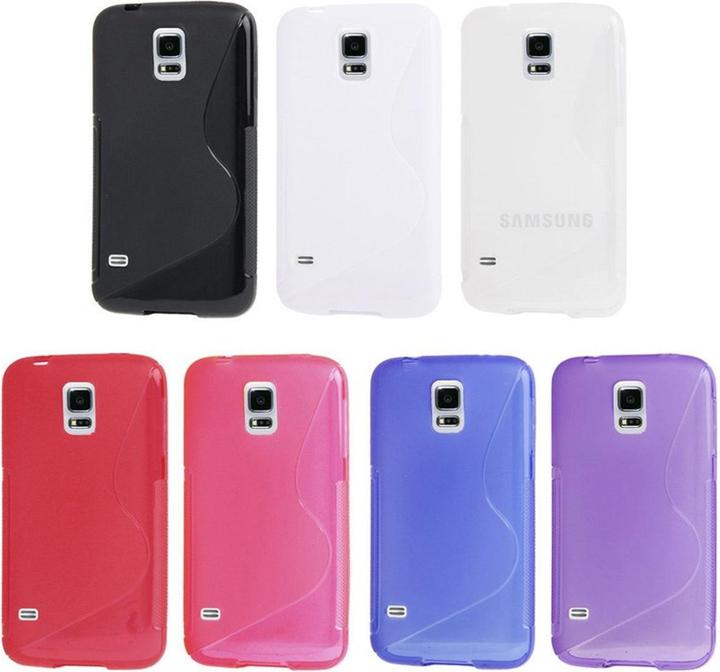 Produktbild König Design Handyhülle S Line TPU Case für Samsung Galaxy S5 / S5 Neo (Samsung Galaxy S5)