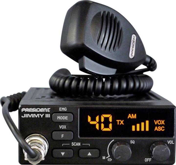 Actual product image President JIMMY III 40362 CB radio