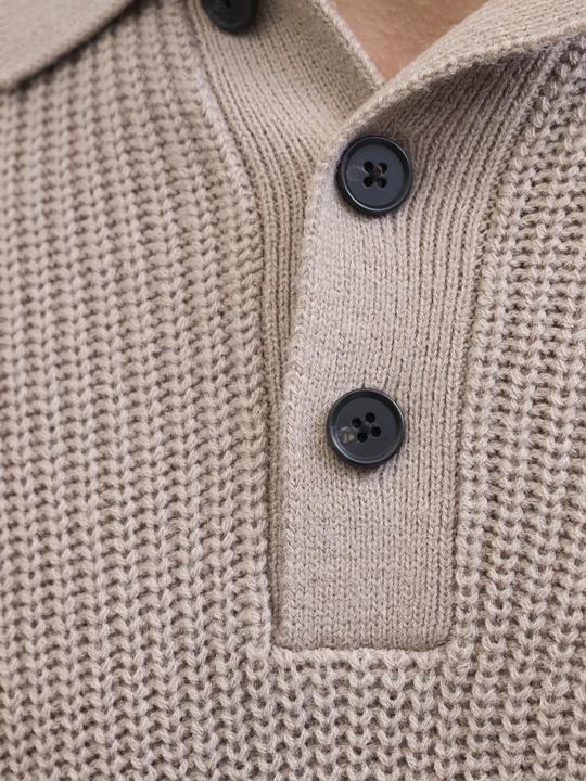 Produktbild Jack & Jones Einfarbig Gestricktes Polo Gestricktes Polo (M)