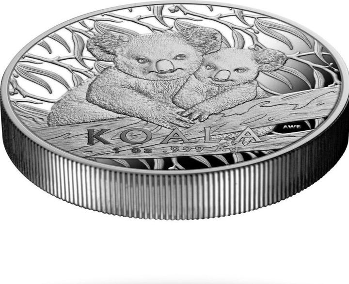Immagine prodotto Royal Australian Mint Koala d'argento da 1 oz PP - Alto rilievo - RAM 2025 (1.00, 2025)