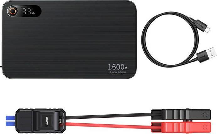 Actual product image Baseus Super Energy PRO Car Jump Starter (16000 mAh, 65 W, 59.20 Wh)