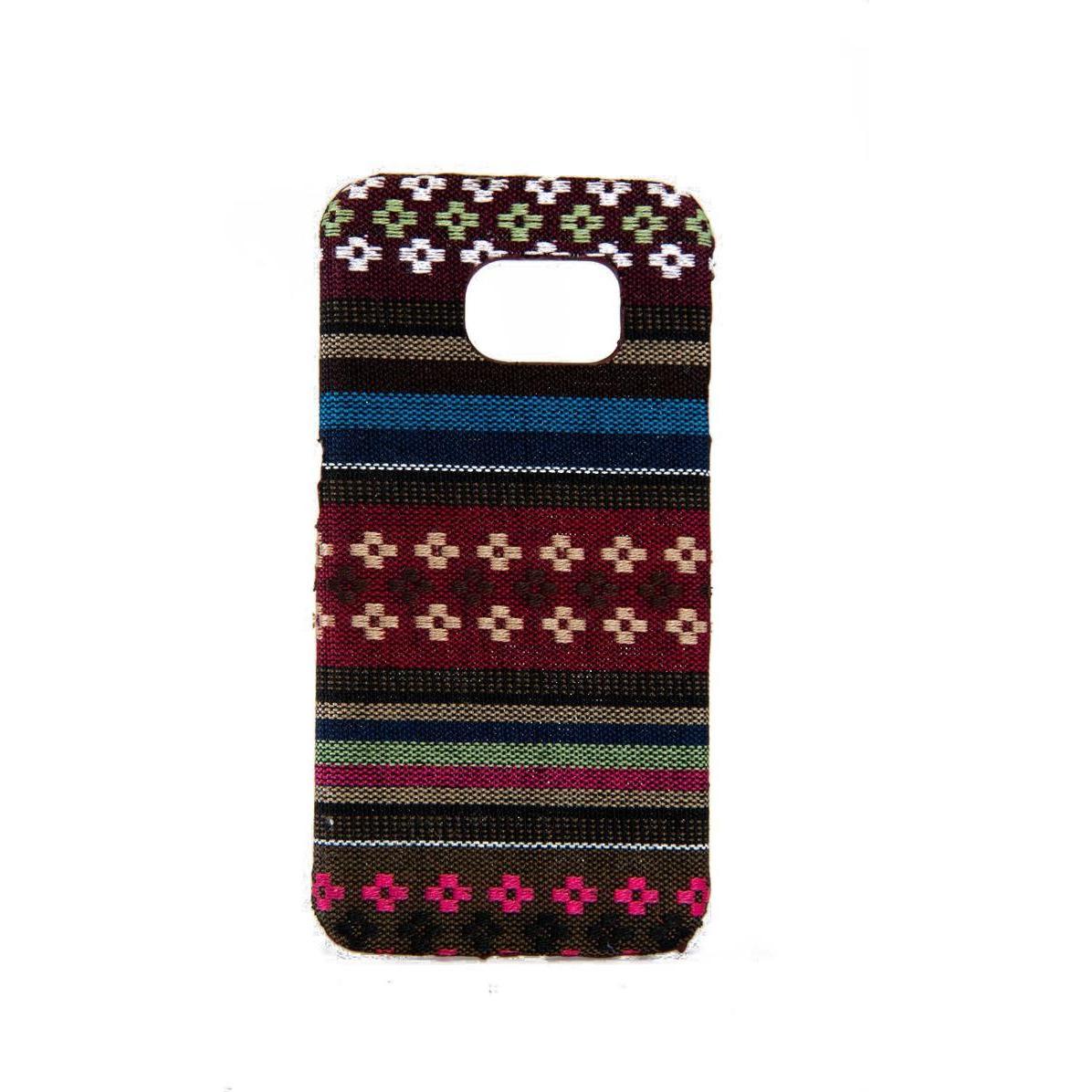 König Design Handyhülle für Samsung Galaxy S6 Edge Schutzcase Backcover Bumper Etuis Braun (Samsung Galaxy S6 Edge), Sma...