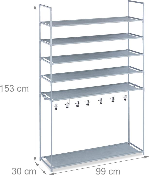 Actual product image Relaxdays Baylee (99 x 30 x 153 cm)