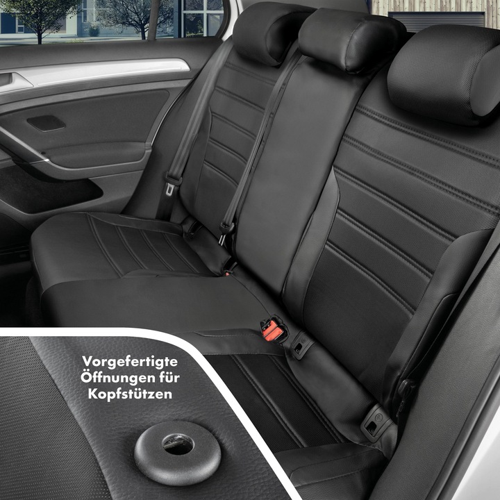 Produktbild Walser Sitzbezug für Ford Fiesta VI (CB1, CCN) 06/2008-Heute, 1 Rücksitzbankbezug