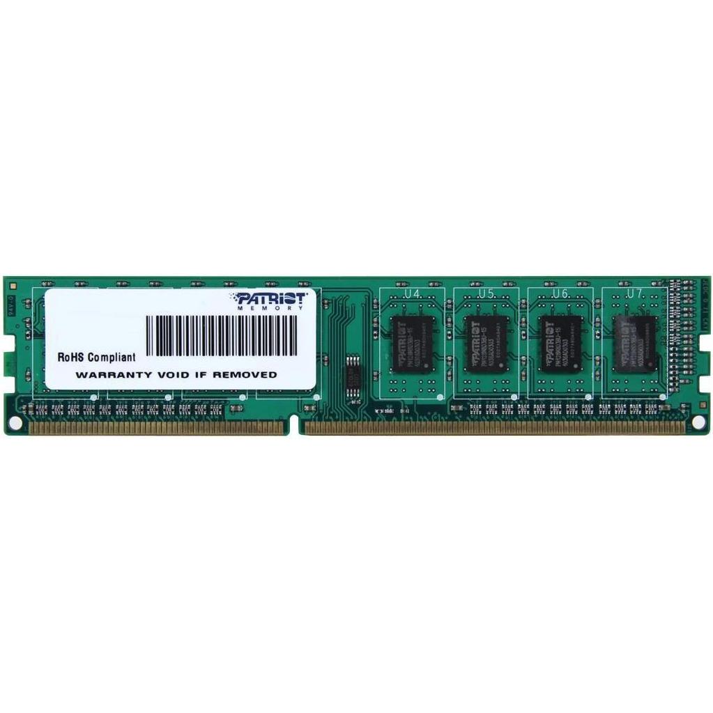Thumbnail - Patriot Signature Line (1 x 4GB, 1333 MHz, DDR3-RAM, DIMM), RAM, Grün