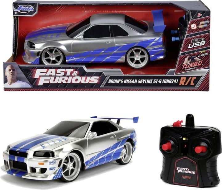 Image du produit Jada RC Fast&Furious Nissan Skyline GTR