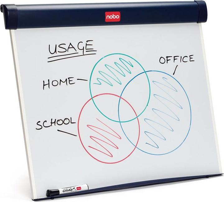 Actual product image Nobo Flipchart Barracuda - desktop (67 x 55 cm)