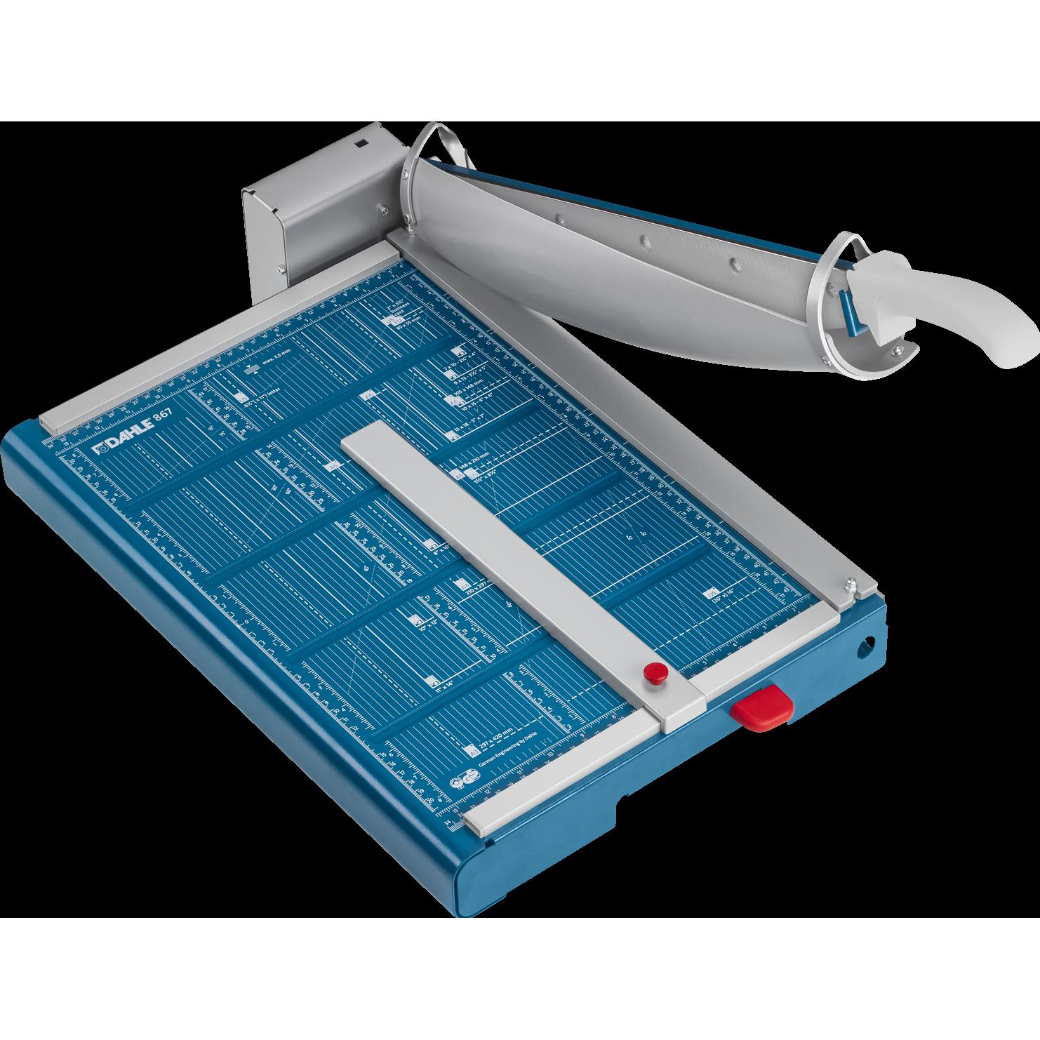 Dahle 867 (35 Blätter, A3), Schneidemaschine, Blau