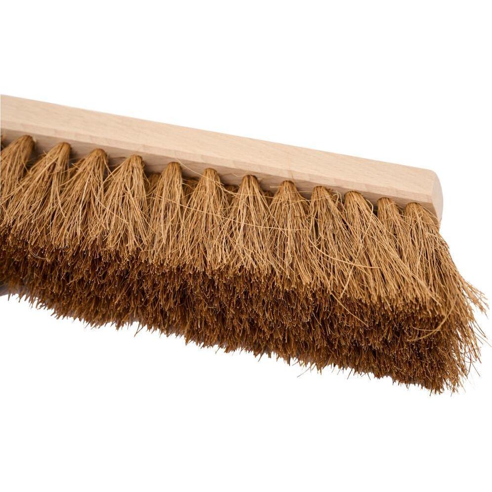 Siena Garden Saalbesen Kokos 40 cm ohne Stiel Stielloch, Buche FSC 100 % (10 Stk.) (U95294)