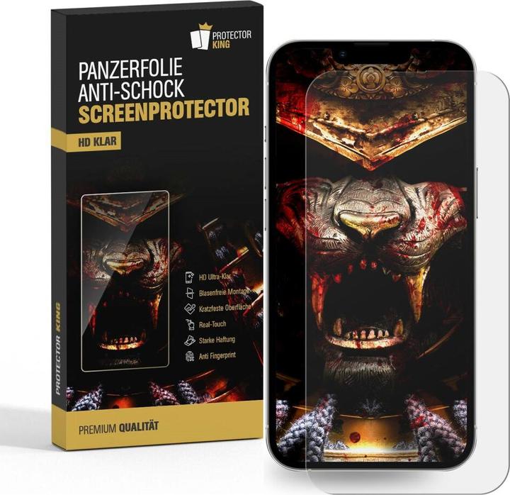 Produktbild Protectorking 3x 9H Panzerglas flexibel HD Klar (3 Stück, Apple iPhone 13)